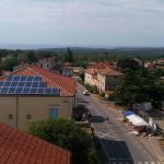 Foto Grad Poreč solarni paneli ekologija zeleni projekt
