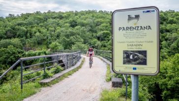 parenzana biciklizam staza biciklistička