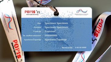 iskaznica popis stanovništva 2021