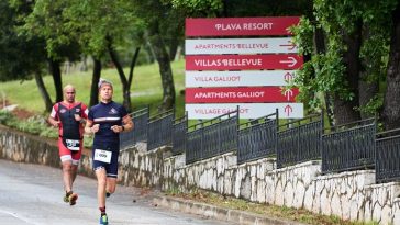 plava laguna thriatlon 5150 2021. trčanje