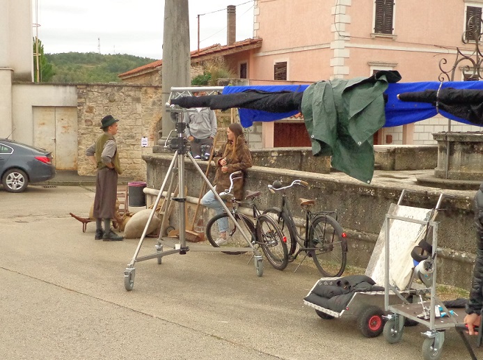 vižinada kao filmski set za film kopači grobova