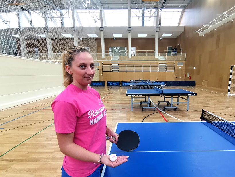 Martina Rioža na treningu u Vrsaru - Foto Tanja Kocijančić