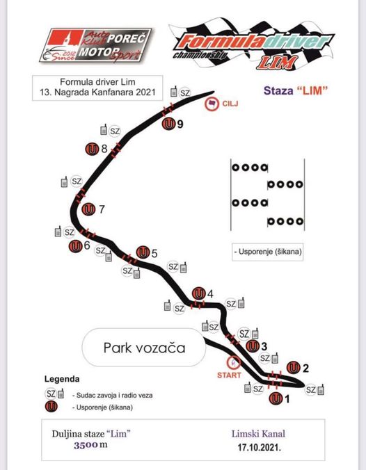 trasa utrke nagrada kanfanara foruma driver