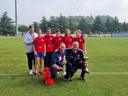 učenice osnovna škola finida poreč atletika natjecanje