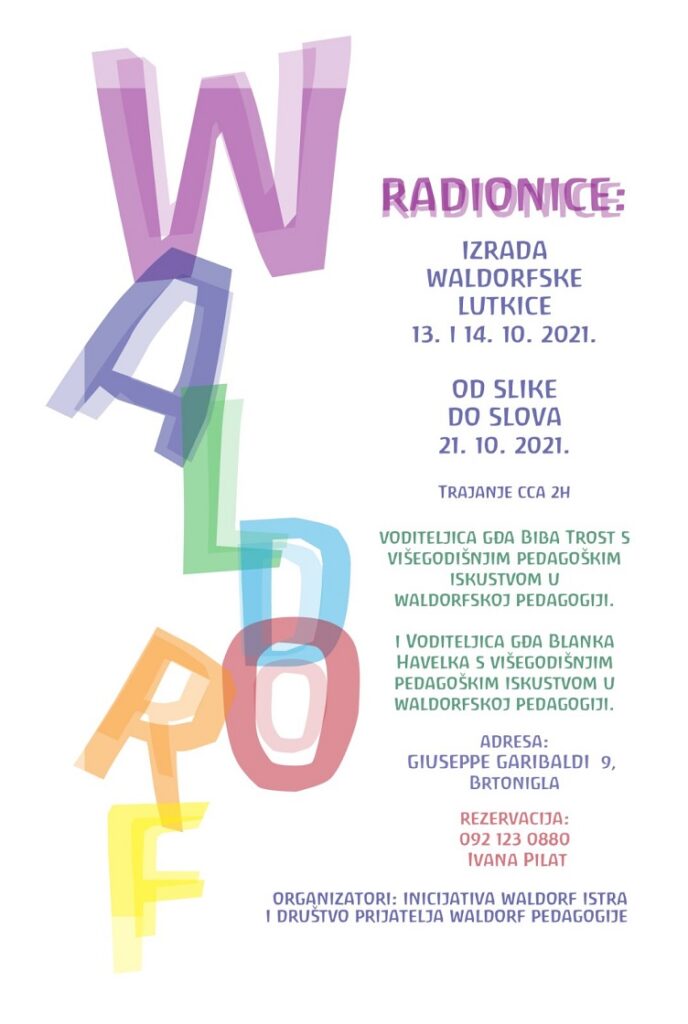 waldorf brtonigla plakat