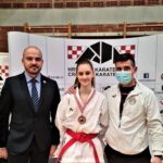 Emma Berta Bočkor karate umag klub shotokan na prvenstvu hrvatske listopad 2021