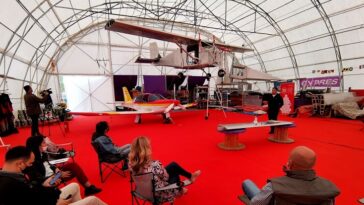 Proizvodnja aviona u Poreču - Od ideje do uspjeha - Foto Tanja Kocijančić mjesec poduzetništva poreč 2021