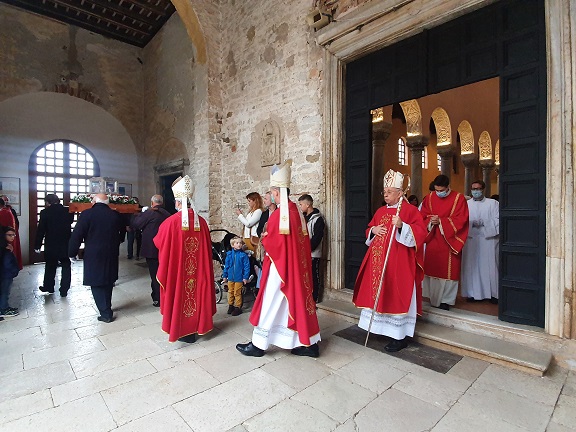 Svečana misa u bazilici - Foto Grad Poreč sveti mauro 21-11-2021