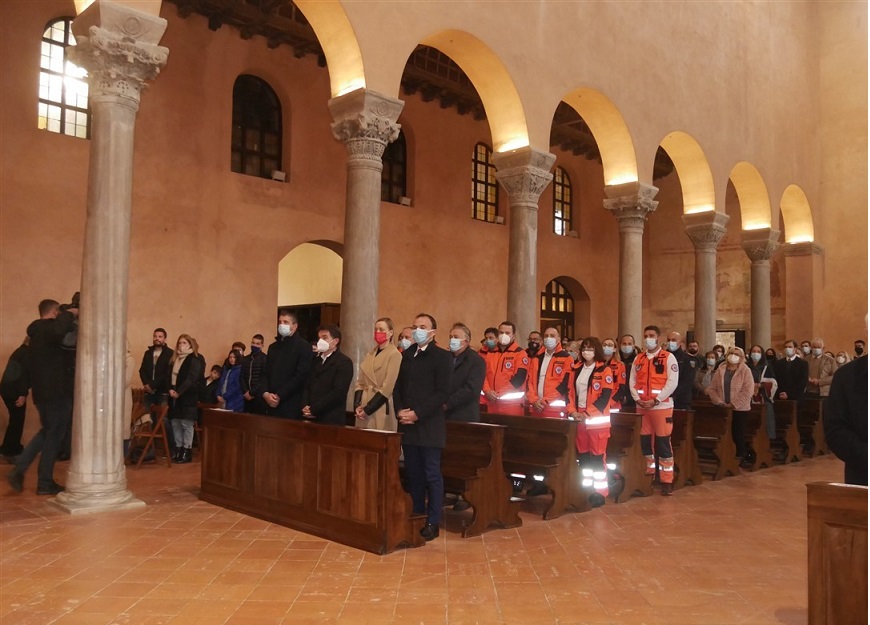 Svečana misa u bazilici - Foto Grad Poreč 21-11-2021 sveti mauro