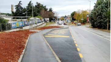 Novo autobusno stajalište u Vlašićevoj ulici - Foto Grad Poreč