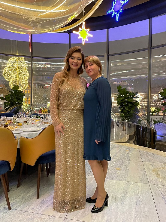 Alina Kabaeva i Elena Bosyk - Foto Hrvatski gimnastički savez