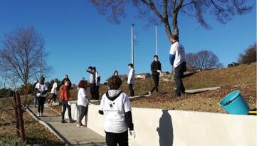 Volonterska akcija bujskih srednjoškolaca - Foto Volonterski centar Istra buje volonteri