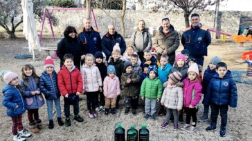 djeca vrtić paperino maslinovo ulje dar od gradskih maslina