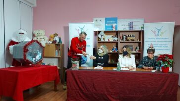 Izvlačenje Novogodišnje lutrije - Foto Društvo invalida Poreč