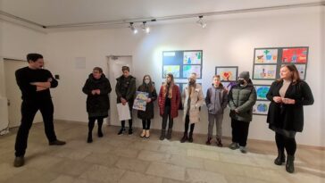 Foto Društvo Naša djeca Poreč dječja izložba otvorenje prosinac 2021