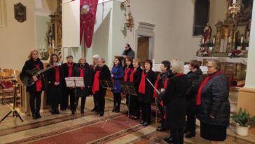 Božićni koncert u kaštelirskoj crkvi 26-12-2021