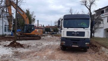 poreč grad ulica nade diminić radovi gradilište