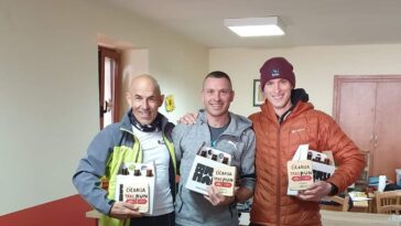 Članovi Running Foxa Poreč - Foto Vanja Štoković ćićarija matija lisec ivan diklić prosinac 2021
