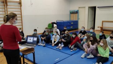 talijanska škola bernardo parentin poreč učenici predavanje nasilje na internetu