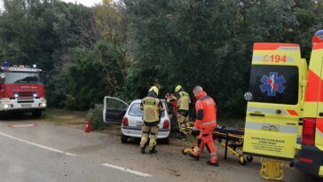 prometna nesreća vatrogasci rovinj