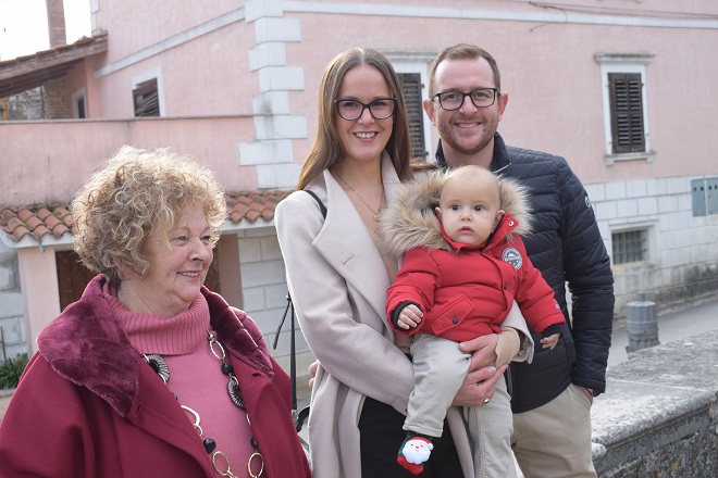 Vižinada prijem za novorođene bebe - Foto Općina Vižinada