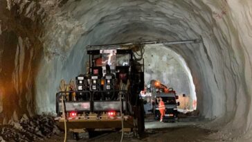 Radovi u Tunelu Učka - foto Bina Istra