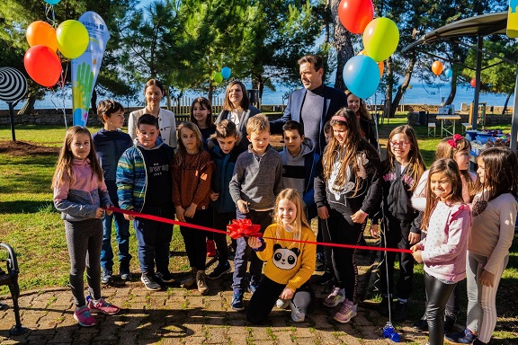 Svečano rezanje vrpce - otvoren novi edukativni park u starom gradu novigrad