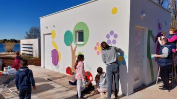 Foto Grad Poreč društvo naša djeca oslikavanje