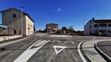 Foto Općina Vižinada novo rotor kružni tok