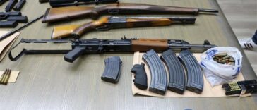 oružje policija puška