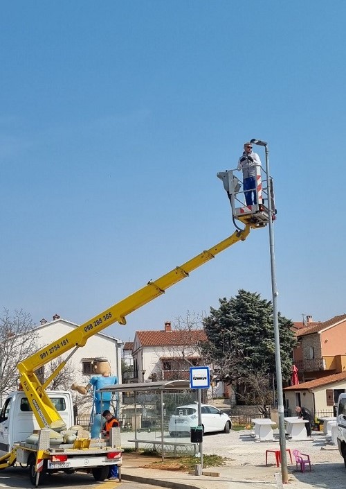 Foto Općina Funtana rasvjeta