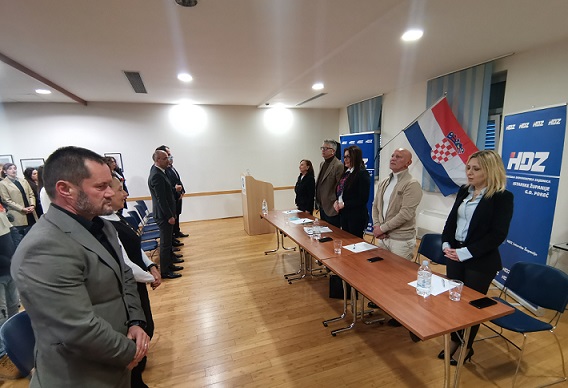 Foto Tanja Kocijančić hdz poreč u gostima ministar malenica