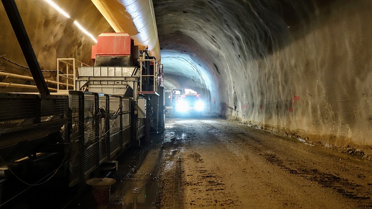 Radovi u tunelu Učka - Foto Bina Istra