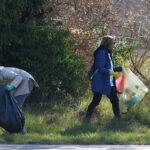 Volonteri u akciji - Foto Eko aktivisti grada Vodnjana eko akcija skupljanje otpada smeće