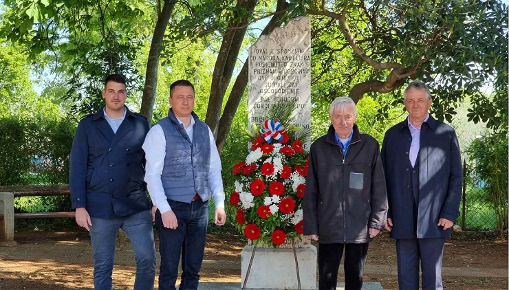 Polaganje vijenaca u Kašteliru 28.04.2022.