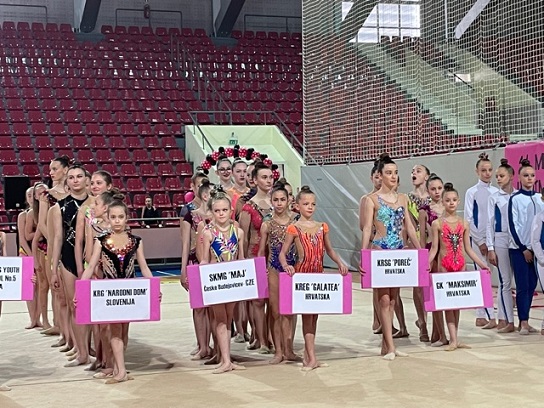 Foto KREG Galatea funtana ritmička gimnastika