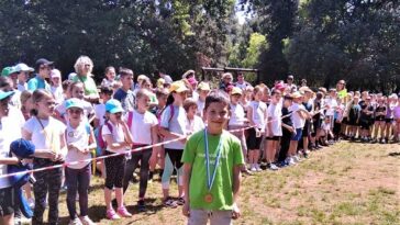 Aleksandar Kovačević s medaljom u Rovinju