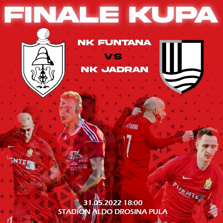 Finale Kupa - Nk Funtana i NK Jadran u Puli
