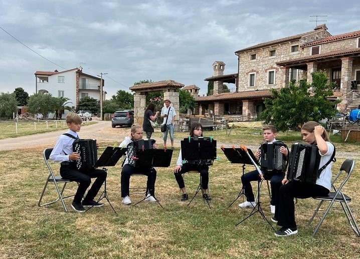 Harmonikaši Umjetničke škole Poreč