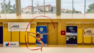 Gimnastičko natjecanje u dvorani Saline