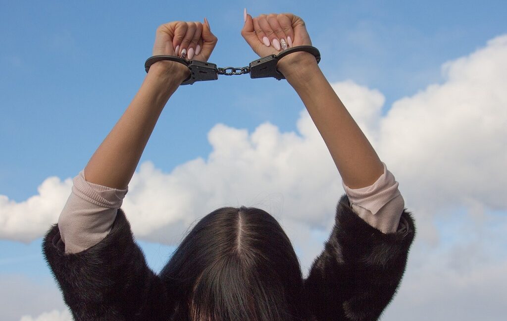 Ilustracija - Foto Pixabay.com žena lisice policija