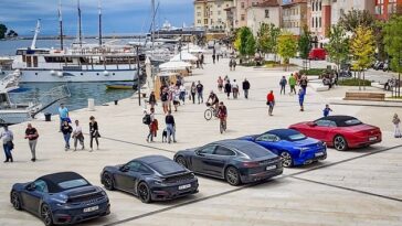 luksuzni autombili na rivi