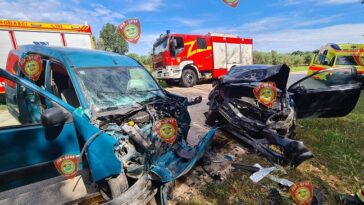 Foto Vatrogasci Umag - Prometna nesreća na cesti Brtonigla - Novigrad