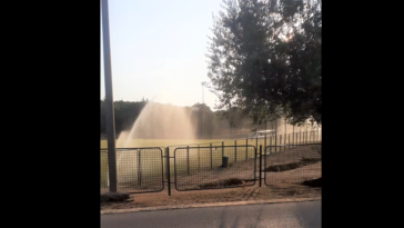 Screenshot - Zalijevanje nogometnih terena u Zelenoj laguni Poreč