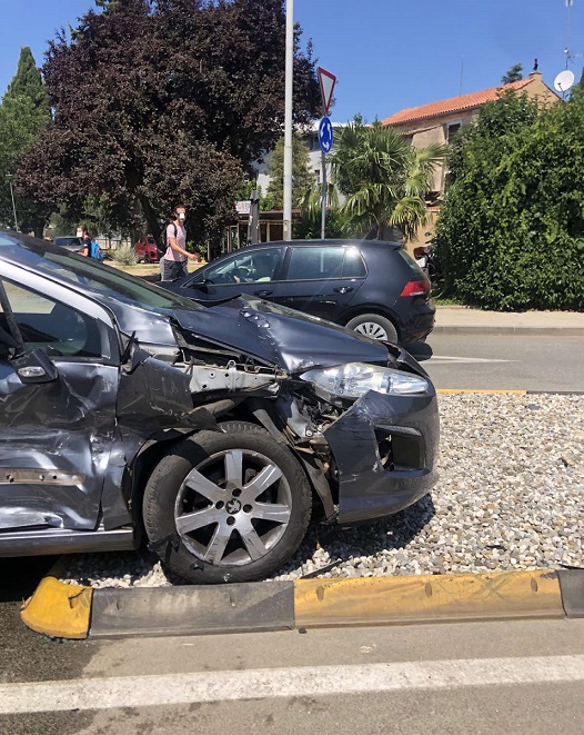 sudar poreč kod donje škole kružni tok foto ivica jurković nesreća auto sudar