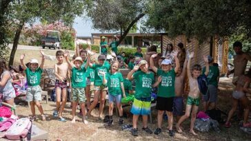 Djeca iz ljetnog kampa na otoku Sv. Nikola - Foto Valamar