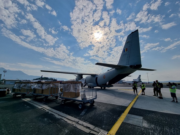 avion spartan rumunjska požar slovenija