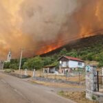 Požar u Sloveniji - Foto Hrvatska vatrogasna zajednica