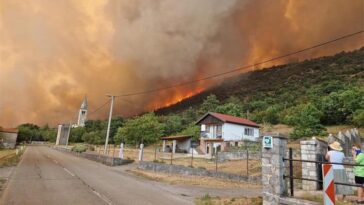 Požar u Sloveniji - Foto Hrvatska vatrogasna zajednica