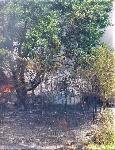 Požar u Puli - Hrvatska vatrogasna zajednica